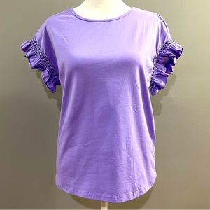 SHEIN | Ruffle Sleeve Top